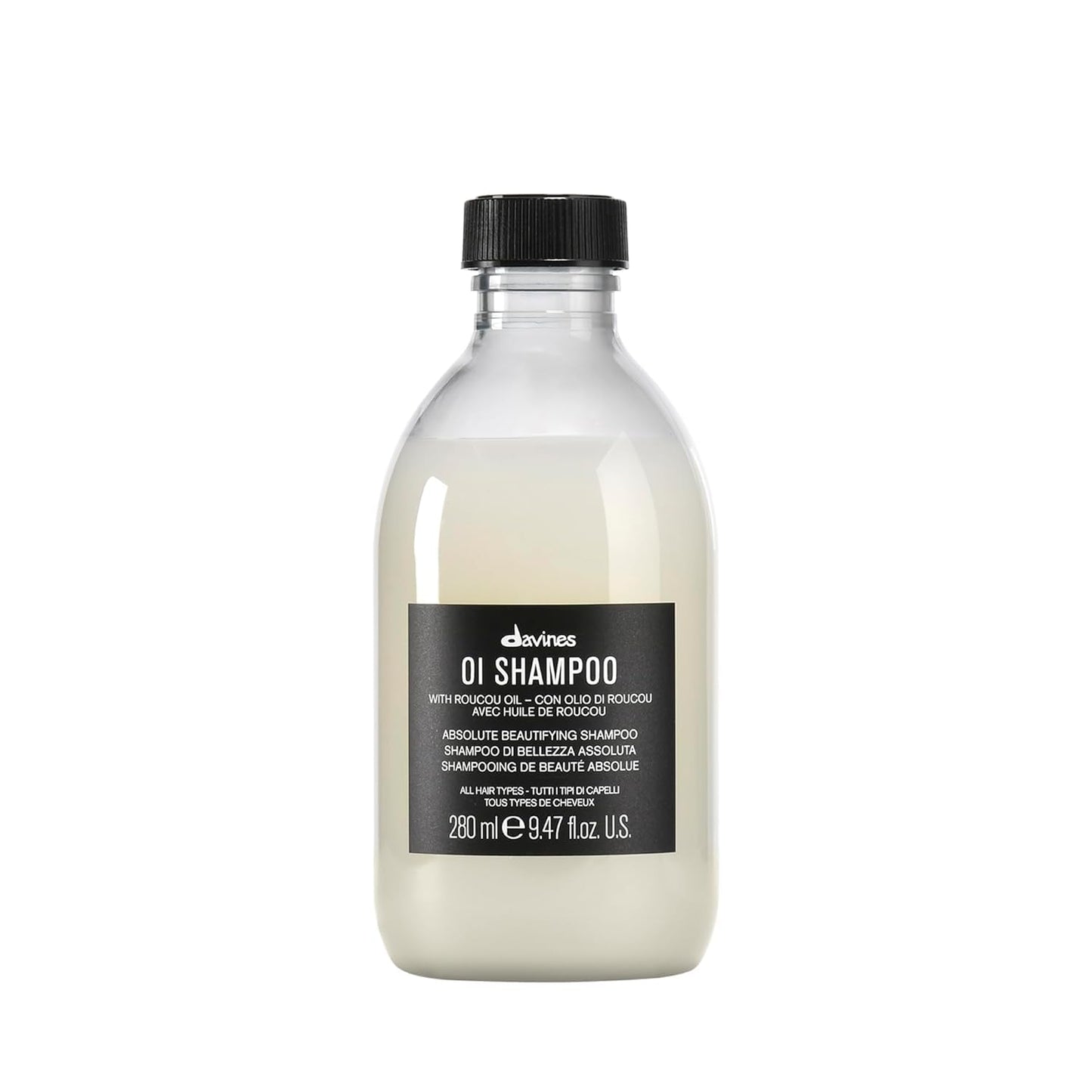 Davines OI Nourishing Shampoo for All Hair Types, Adds Silky-Smooth Shine & Volume, Softens And Restores Chemically Treated Hair