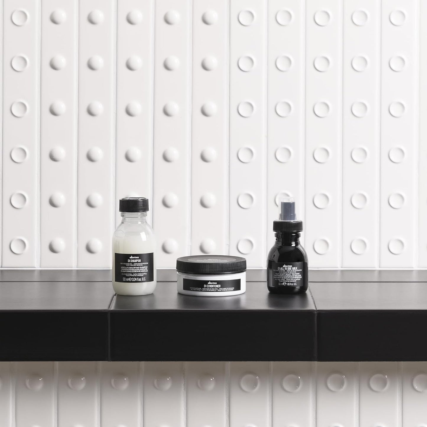 Davines OI Nourishing Shampoo for All Hair Types, Adds Silky-Smooth Shine & Volume, Softens And Restores Chemically Treated Hair