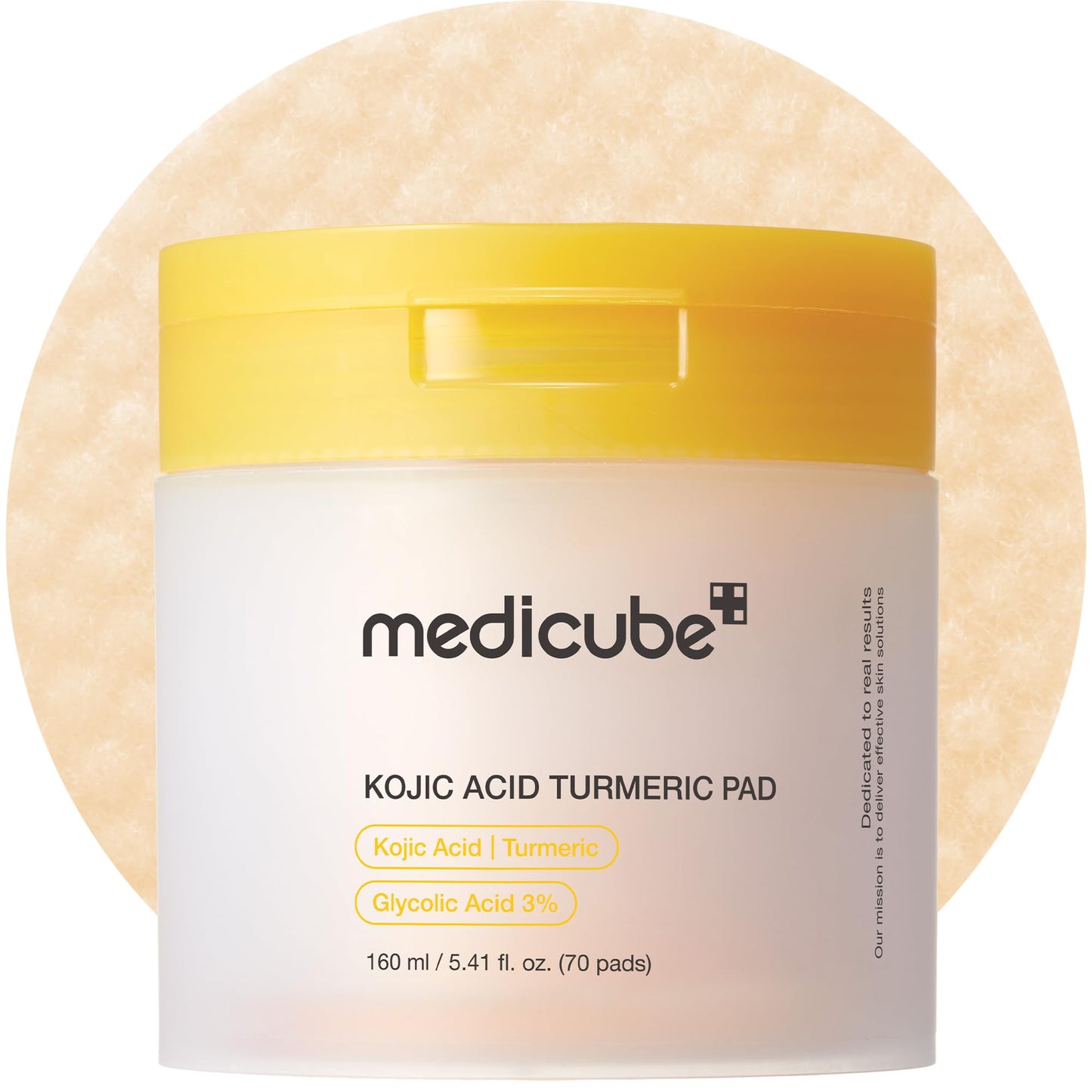 medicube Toner Pads Zero Pore Pad 2.0 for Exfoliation and Pore Care | Dual-Textured Facial Pad with 4.5% AHA Lactic Acid, 0.45% BHA Salicylic Acid - For All, Korean Skin Care, 70 Pads, 1 Pack