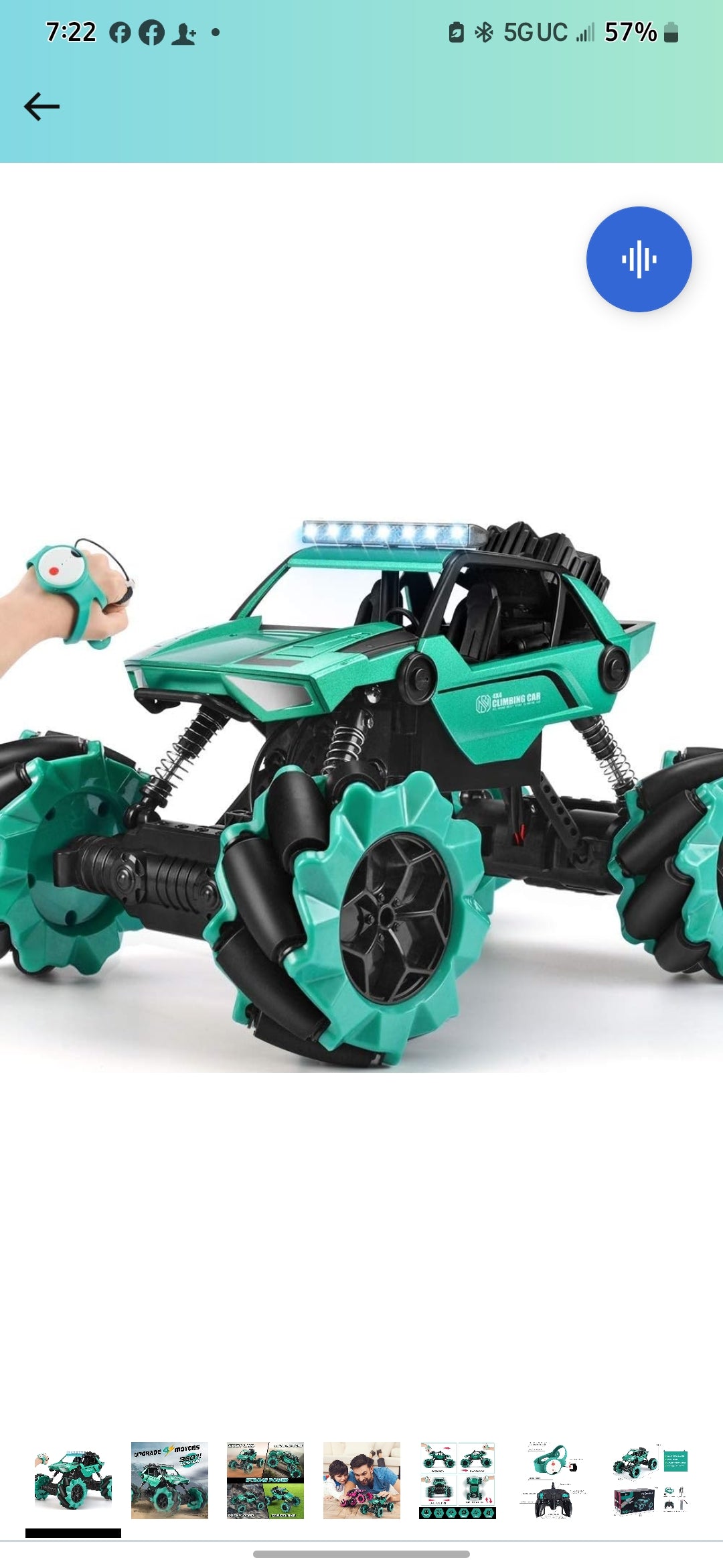 Remote control monster car